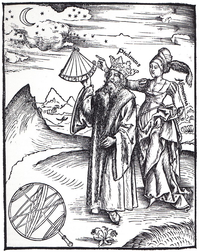Ptolemäus in Gregor Reischs Margarita Philosophica